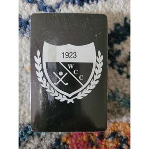 Vintage Sealed Country Club Playing Cards 1923 WatertownCC deck of playing cards
